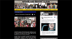 Desktop Screenshot of nederlandbekentkleur.nl