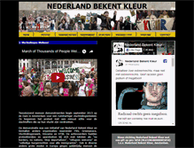 Tablet Screenshot of nederlandbekentkleur.nl